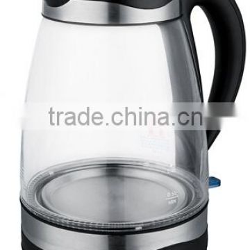 Small Household Appliance Automatic shut off Heat Resistant Glass Electric Kettle Promotional Price Zhongshan Baidu