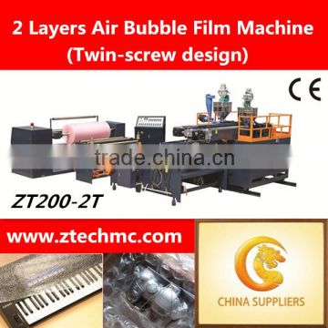 Ztech Factory Newest Air Bubble Packaging Film Making Machine