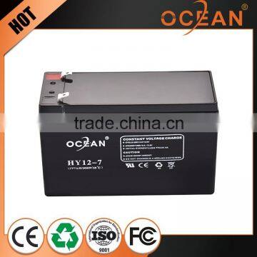 7ah soft feeling 12V authentic recyclability battery solar 12v