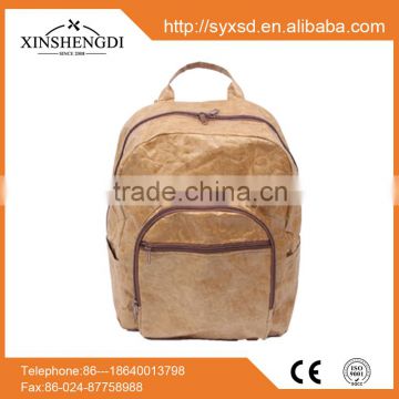 KT150 Factory Price new design washable paper backpack