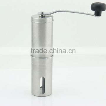 hot selling food safe stainless steel manual coffee grinder
