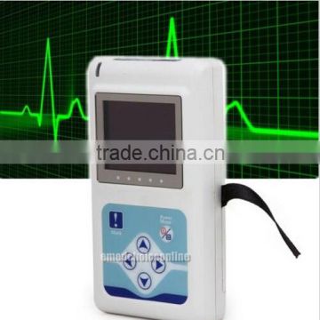 Popular Free software 12 channel ECG holter system recorder analyzer Cardioscape ECG Holter Monitor