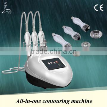 cellulite suction machine,Desktop vacuum&RF&blue laser system,3 different size of handles,fast delivery