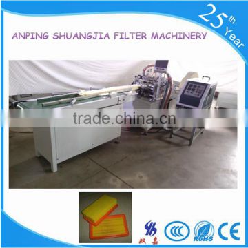 Anping shuangjia panel filter pleating and gluing machine