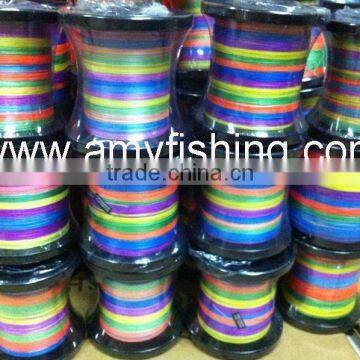 Braided fishing line, five color line, high quality fishing line