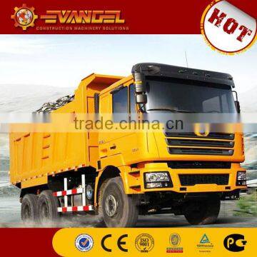 10 wheeler dump trucks for sale High quality SHACMAN dump truck with crane on sale