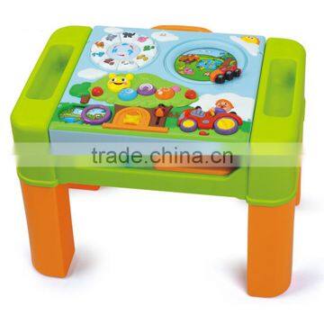 Custom Cheap Intelligent Toys Plastic Learning Table For Kids