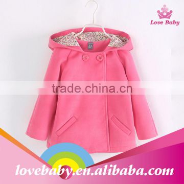 Keep Warm Wholesale Baby Girls Coat Spring and Autumn Kids Coat