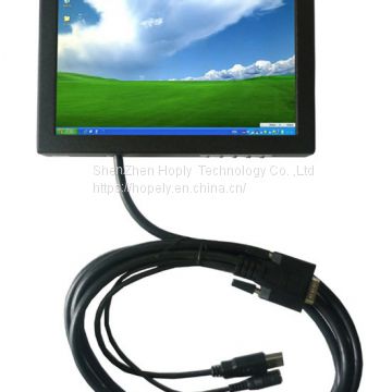 8 Inch Metal Cover HL-807B Monitor with Touch Screen for IPC