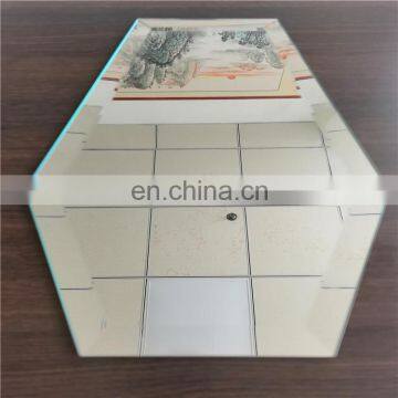 6mm raw mirror glass bevel edge price