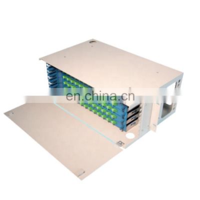 rack mount  and Fixed type fiber optic parts rack mount fiber optic patch panels
