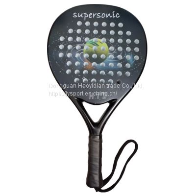 Carbon padel racket P02 17 degree EVA  tennis racquet with existing logo ready to ship