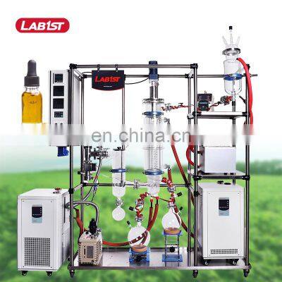 Lab1st Short Path Wiped Film Molecular Molecule Distillation Unit Equipment