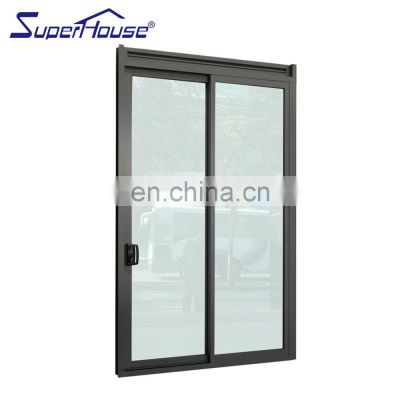 Superhouse Australia AS2047 standard commercial system double glass aluminum sliding door malaysia price
