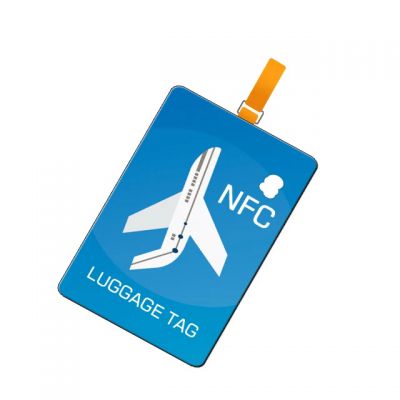 Customized Airway MIFARE Ultralight NFC Tag Luggage Tag NFC Baggage Smart Tags Ntag213 Ntag215 Ntag216 Ntag 424 DNA