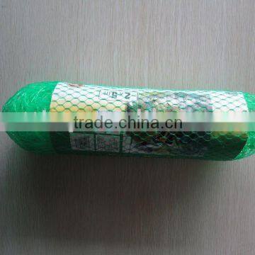 green extruded plant support net