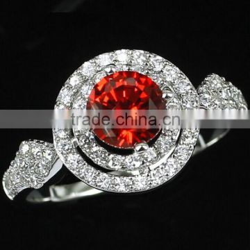 Pure silver rings for ladies custom made per customer idea