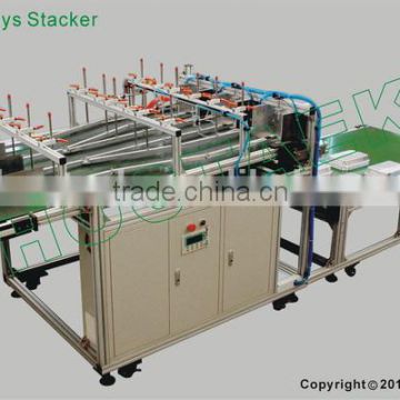 The stacker for collecting aluminium foil food container