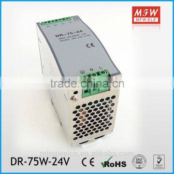 ce approved 24v din rail switching mode power supply with 2 years warranty