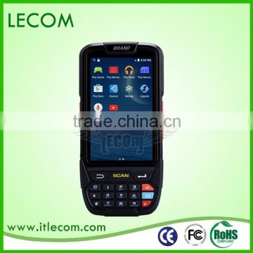 LECOM AN80S Rugged RFID,WiFi Mobile Outdoor Barcode Scanner with Screen