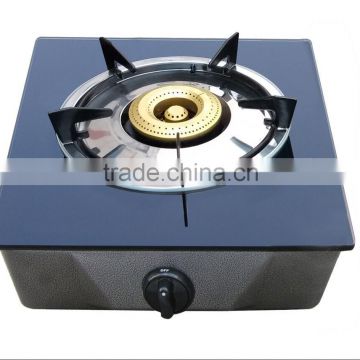 One Burner Glass Table Top Gas Cooker / Gas Burner / Gas Stove with CE certificate