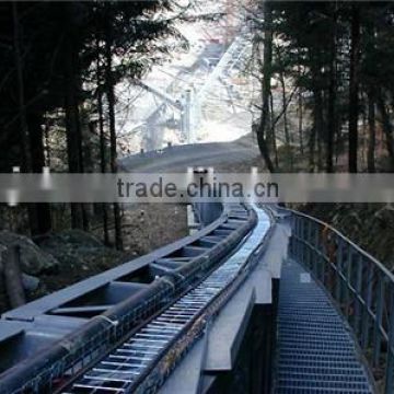 Professional design curved conveyor system manufacturer with CE&ISO from CREATION