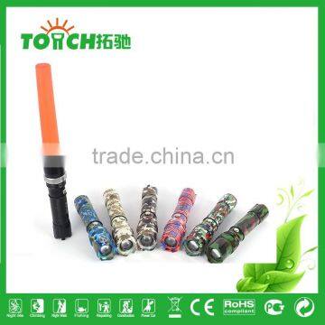 Top Selling Aluminum Alloy Portable Lighting Lithium Battery Flashlight High Power Rechargeable Lithium Battery Flash Light