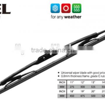 Car parts accessories niversal type Car Universal Windshield Wiper Blade                        
                                                Quality Choice