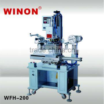 WINON WFH-200 Hot Stamping Machine for flat and round