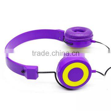 new premium fashion headphones for smart phone colorful headset manufacturer