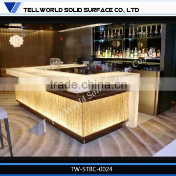 artificial stone restaurant bar counters for/counter table for restaurant