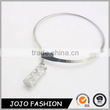 Hot sale crystal pendant 925 sterling silver jewelry wholesale bracelet