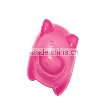 Squeaking rubber pink Pig Dog Toy high quality pet toy