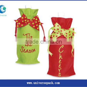 Custom Factory Products Bags Cute Design Wine Bag Velvet