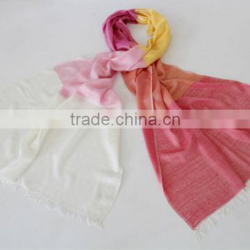 Soft viscose scarves