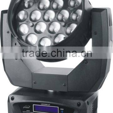 19 pcs zoom moving head light