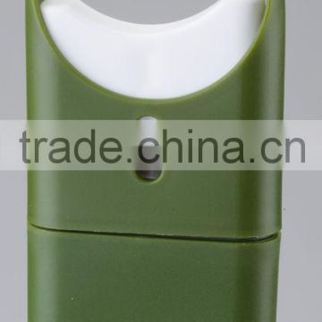 New Green Perfume Sprayer Empty Plastic Bottle Atomizer Flat 10ml / 0.33oz