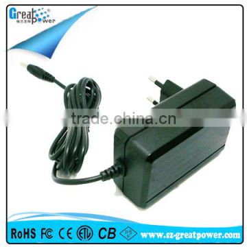 12V2A AC/DC power Adapter 100 to 240V AC Input wall power supply