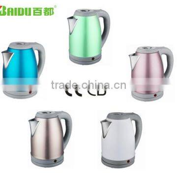 Popular Style Electrical Appliance Large Mouth Anti Dry Stainless Steel Electric Kettle Teapot