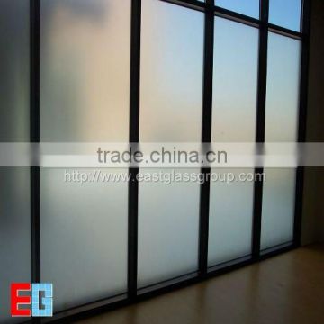 3-12mm White Frosted Glass