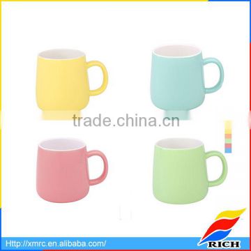 hot sale 500ml custom plain colorful gift color change ceramic mug