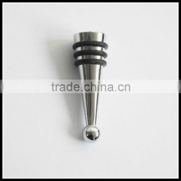 wine stopper parts with round bottom