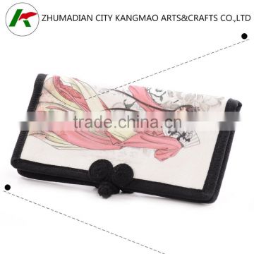 China manufacture high quality custom logo design wallet