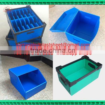 Foldable Corrugated Plastic Divider Box