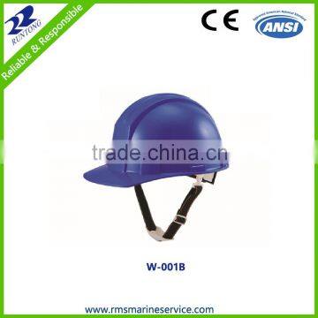 safety helmet with chin strap