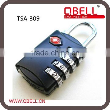 luggage lock TSA-309 Zinc alloy 4 digital combonation TSA lock