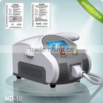 Best China hot sale!! Super Fast Color Touch Screen professional tattoo removal device 10HZ