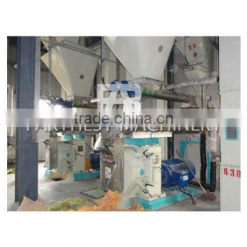 CE Passed Turnkey Poultry Feed Pellet Production Line