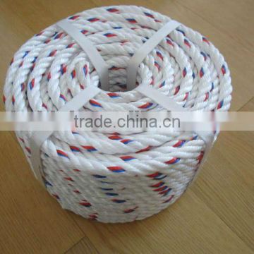 PE Mono Filament 3 Strand Twisted Plastic Rope Made In China