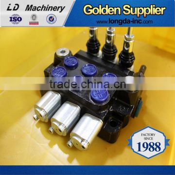 Hydraulic directional/monoblock control valve for tractor